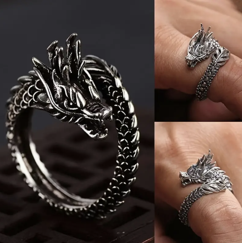 Anillo Dragon de la suerte galeria 2